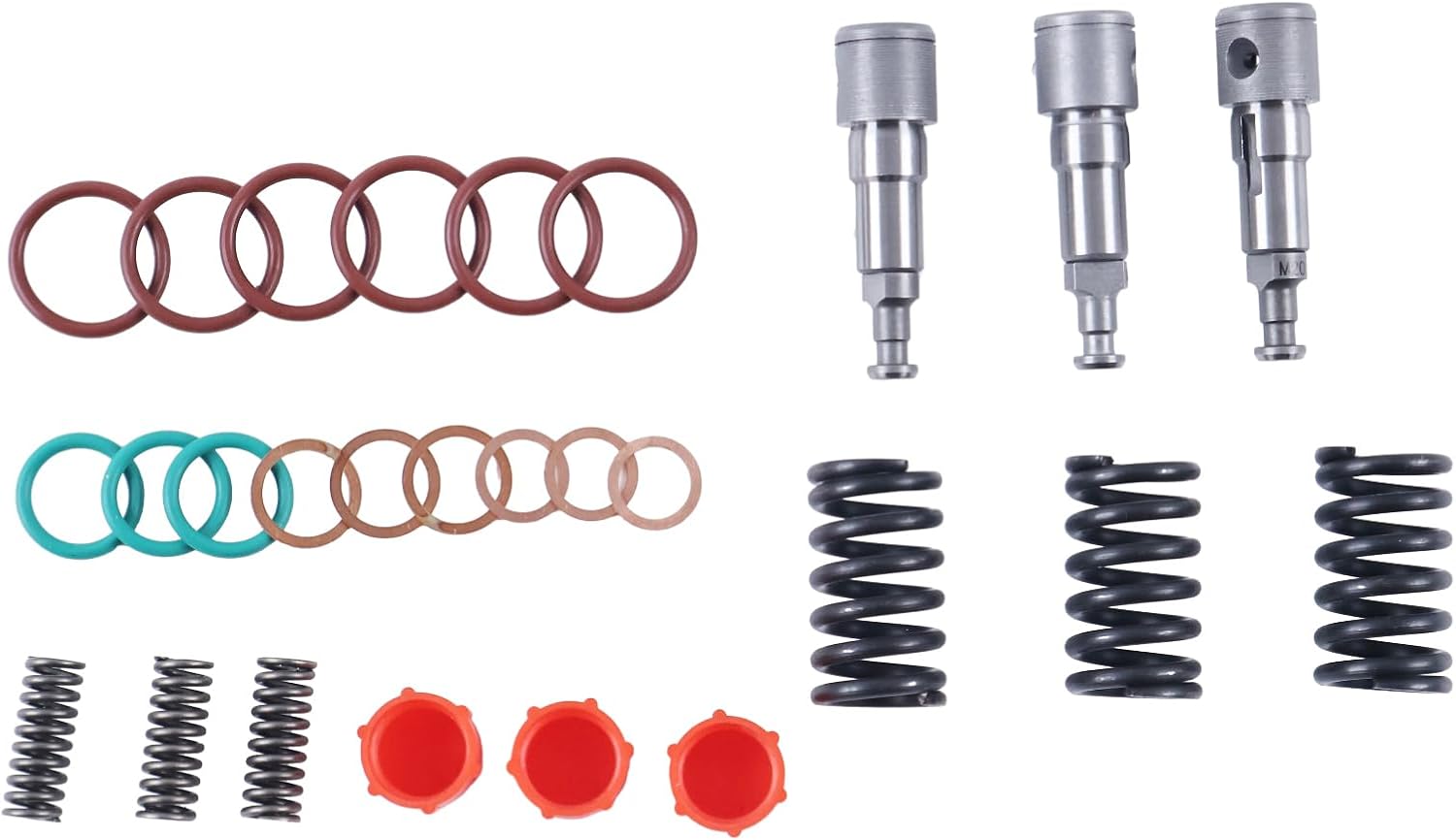 ZTUOAUMA Fuel Injection Pump Rebuild Kit Compatible With Kubota D902 D722 D905 D Series Engines RTV900BX Tractors for Toro Bobcat Skid Steer Loaders Heavy Equipments