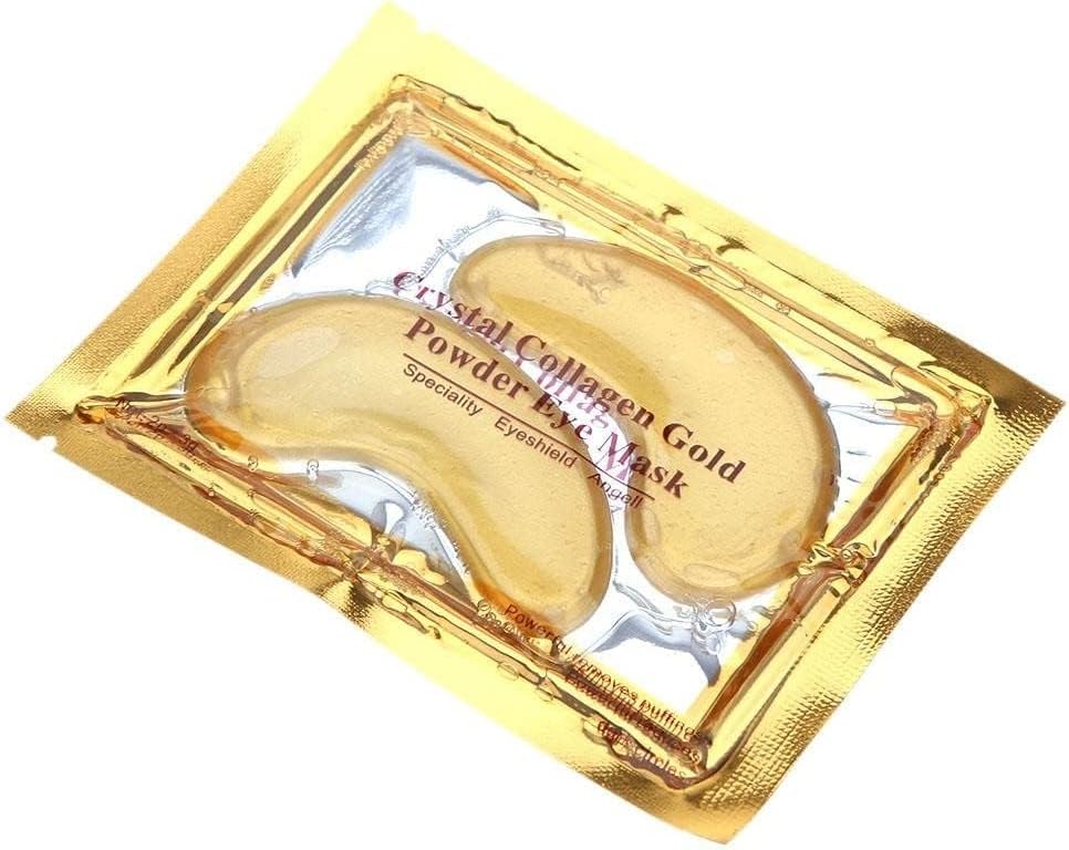 R A Products Under Eye Patches for Dark Circles and Wrinkles | 24K Gold Anti-Aging Mask, Pads for Puffy Eyes & Bags | Collagen Eye Mask with Natural Extracts & Hyaluronic Acid (Pack of 5)-picture-25