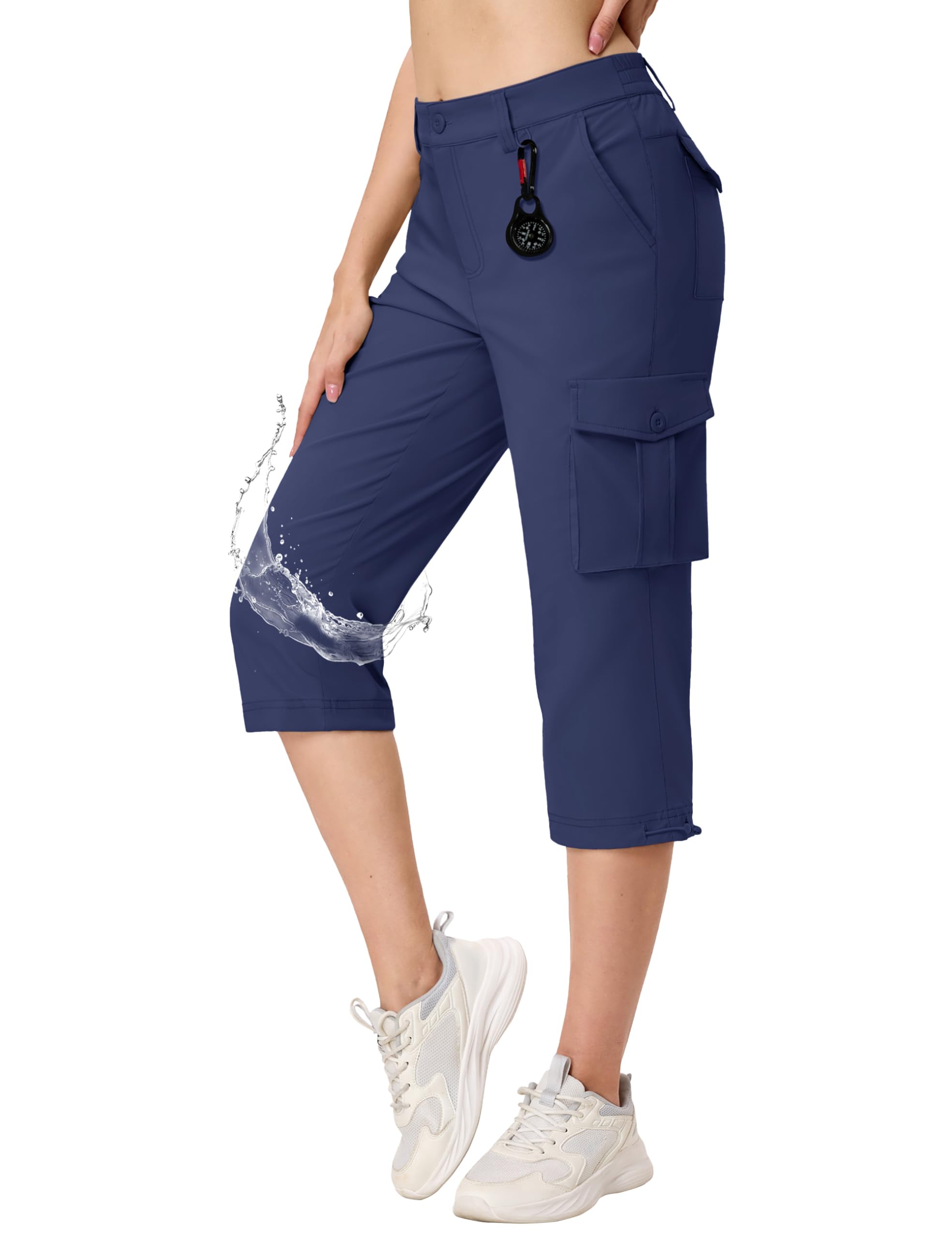 TACVASEN Women's Cargo Capris