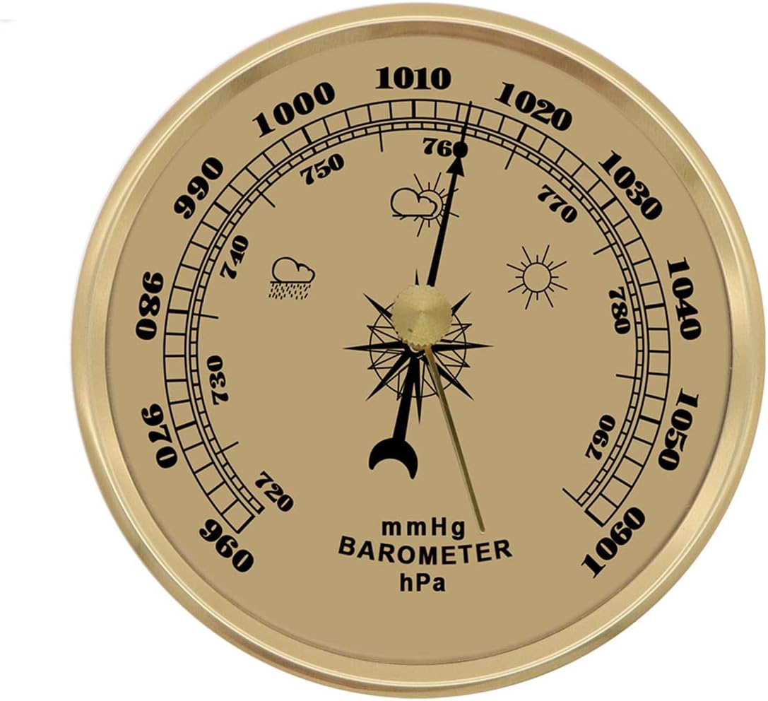 RUNLAIKEJI Weather Barometer, Barometric Pressure Gauge for