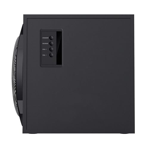 2018 Tytan GXT 629 Set Altoparlanti con Subwoofer 2.1, Illuminazione RGB, 120 W, Casse PC da con Telecomando Wireless per Computer, Portatile, Tablet, Smartphone - Nero - Casse per PC - Immagine 8