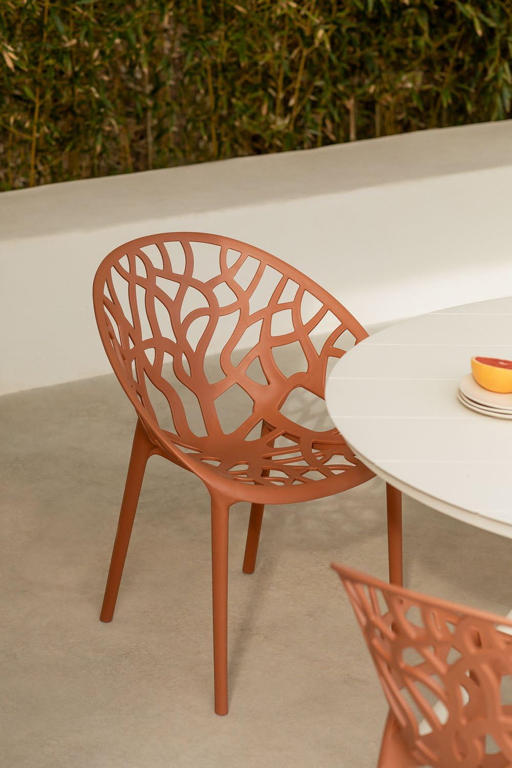SKLUM 2er-Pack Stapelbare Gartenstühle Ores -