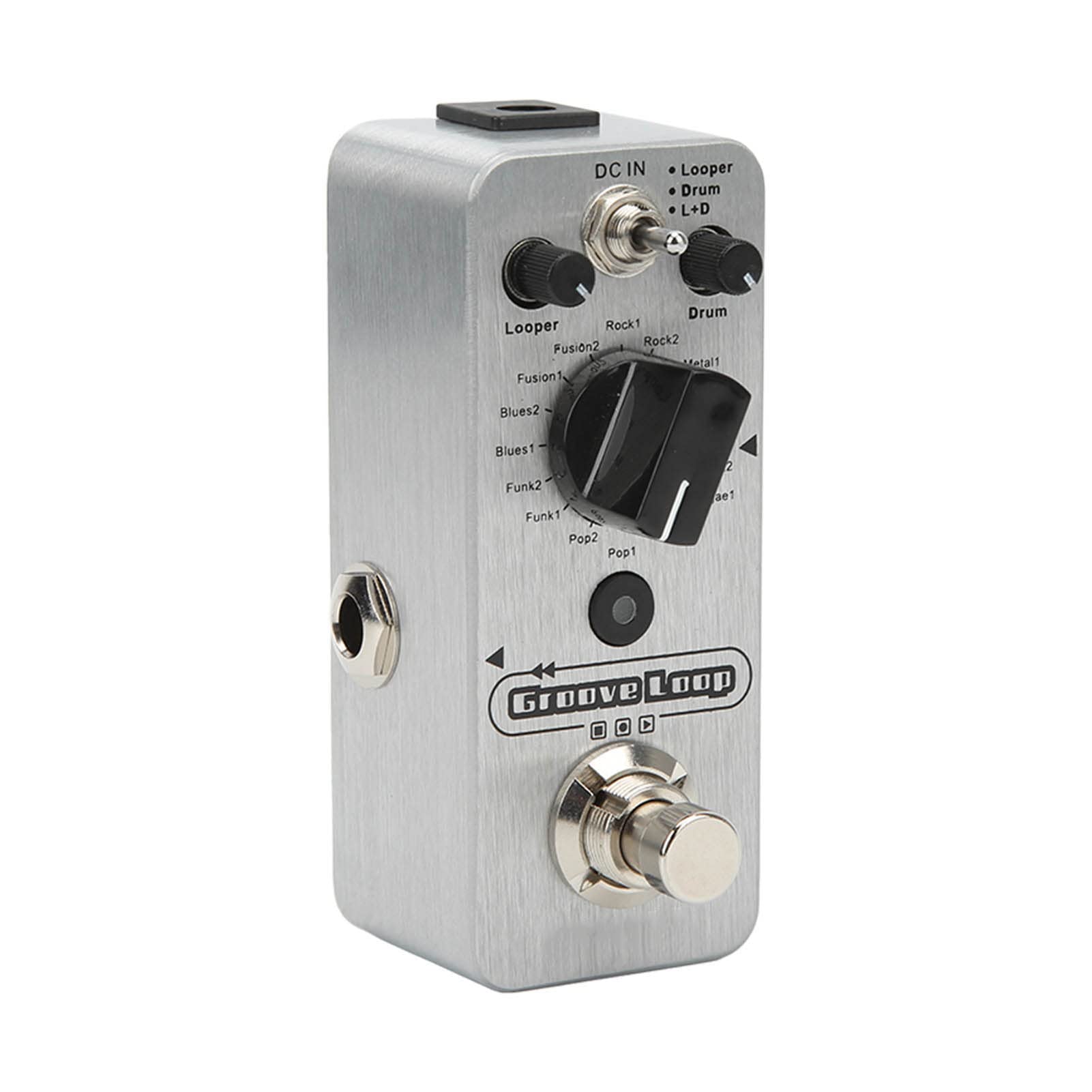 Buy Loop Effect, Low Impedance Unlimited Overdubbing 1/4in Mono Interfaces Micro Looper Pedal