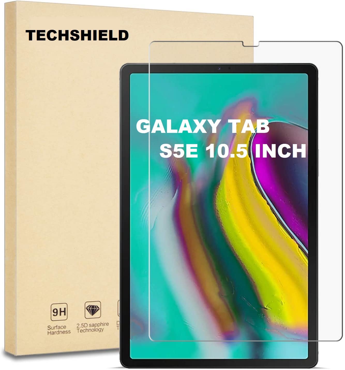TECHSHIELD Tablet Tempered Glass Screen Protector Compatible With Samsung Galaxy Tab S5e 10.5 inch (2019)(Sm-T725, T720) (B08QV97J73) Amazon Price History, Amazon Price Tracker