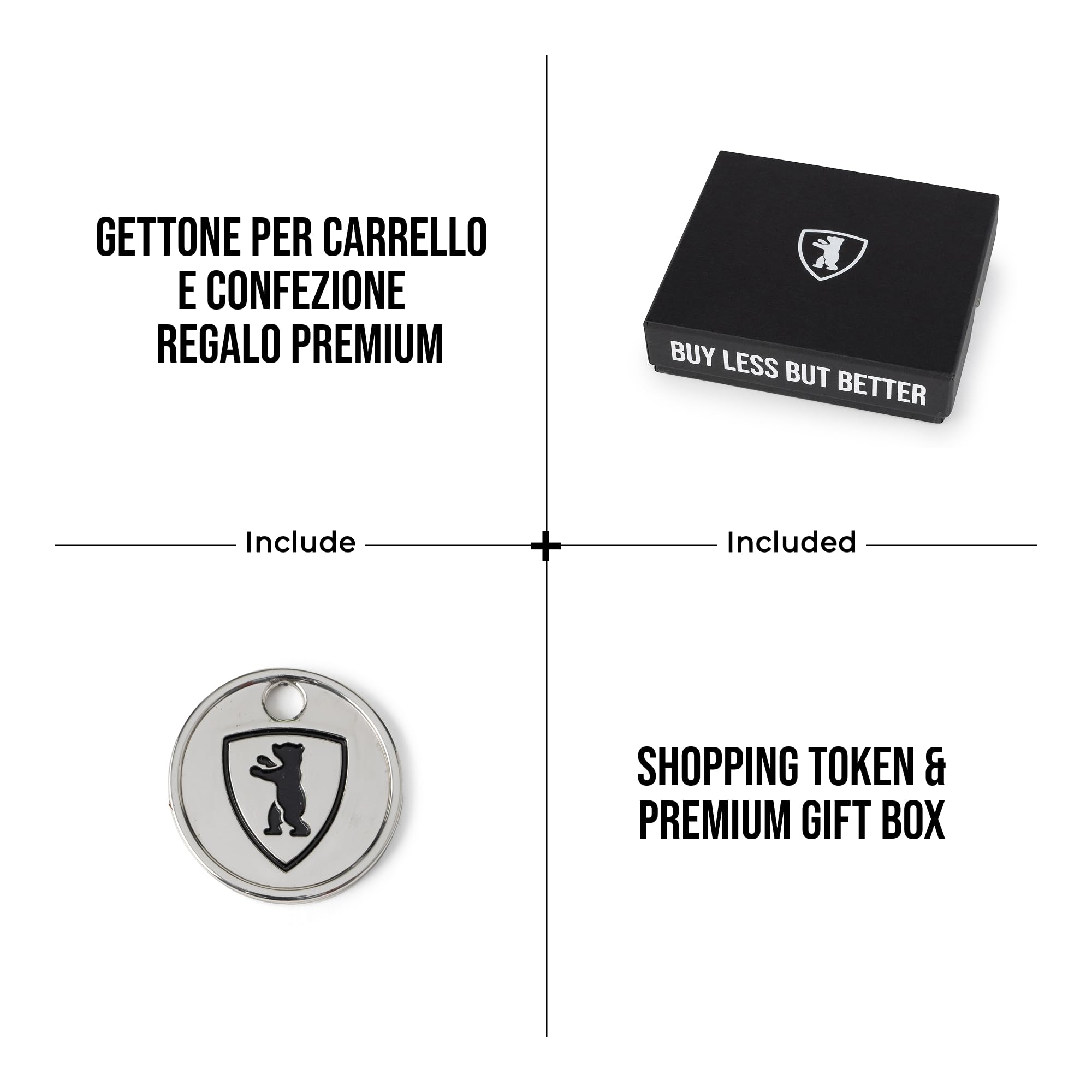 Berliner Bags Portamonete Elsa in Vera Pelle, Portafoglio Donna Compatto con Protezione RFID e Cerniera in Metallo, Scatola Regalo Inclusa – Marrone