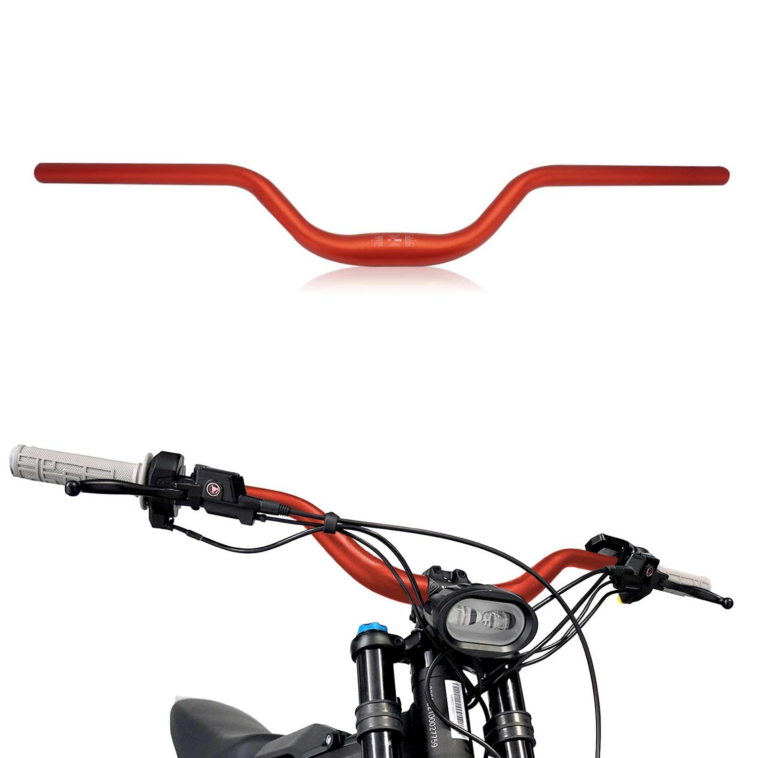 Amazon.com: IUVWISN Motorcycle Heighten Handlebar 7/8
