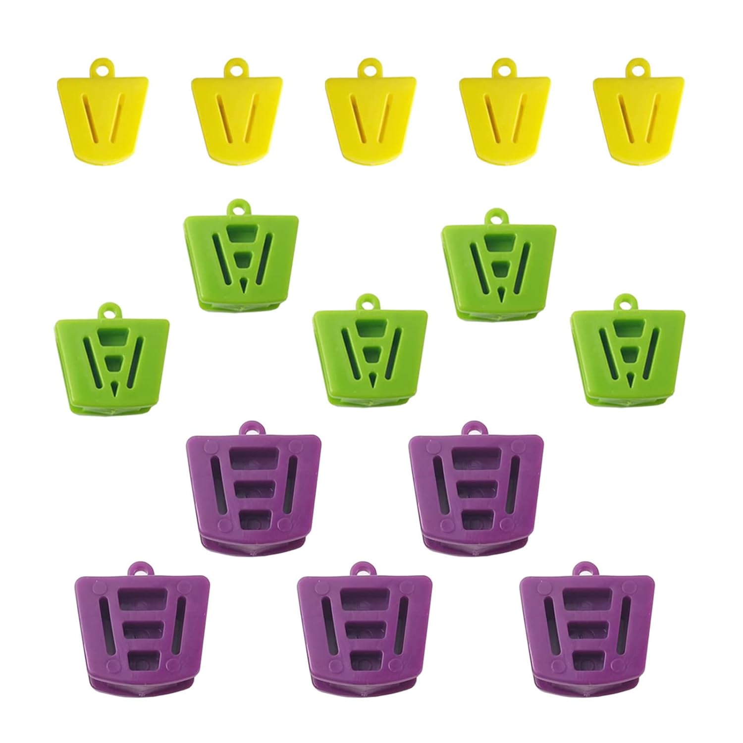 Leewoth 15PCS Dental Oral Silicone Mouth Prop Bite Blocks