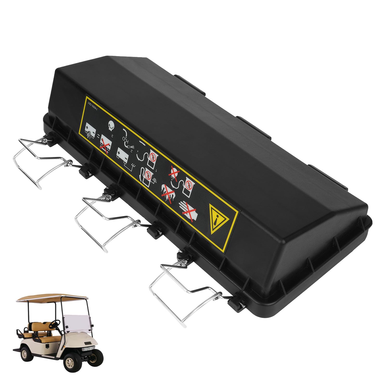 Panglong EZGO Air Box Filter Housing Cover, Suitable for 1994-2005 EZGO Gas Golf Cart with 295cc & 350cc Engine, OEM# 72179-G01 72179-G02 72145-G01