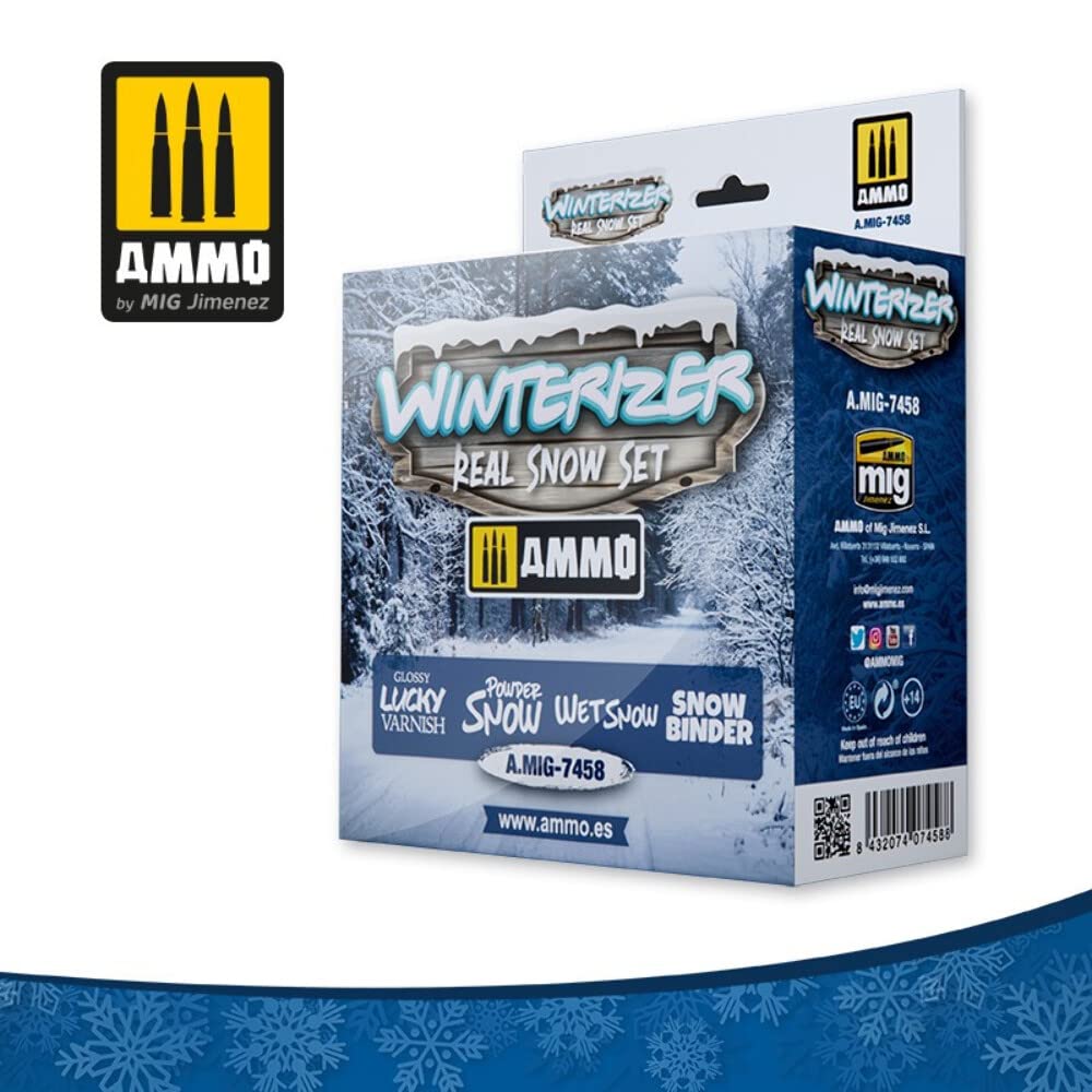 mig - Winterizer Set Acrylic Colors 4 Jars (2/22) *mig7458