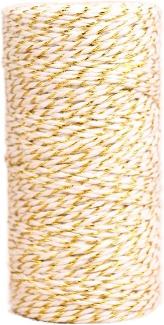 100m/roll 1mm Twisted Platinum Cotton Rope Gift Packaging Decorative tag Rope Twine DIY handcrafts