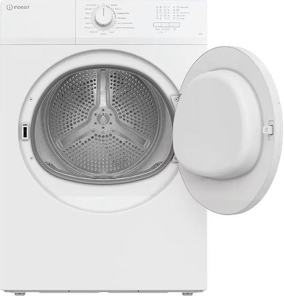 INDESIT CYDA81WWGLUK 8kg Air Vented Tumble Dryer - White - 3