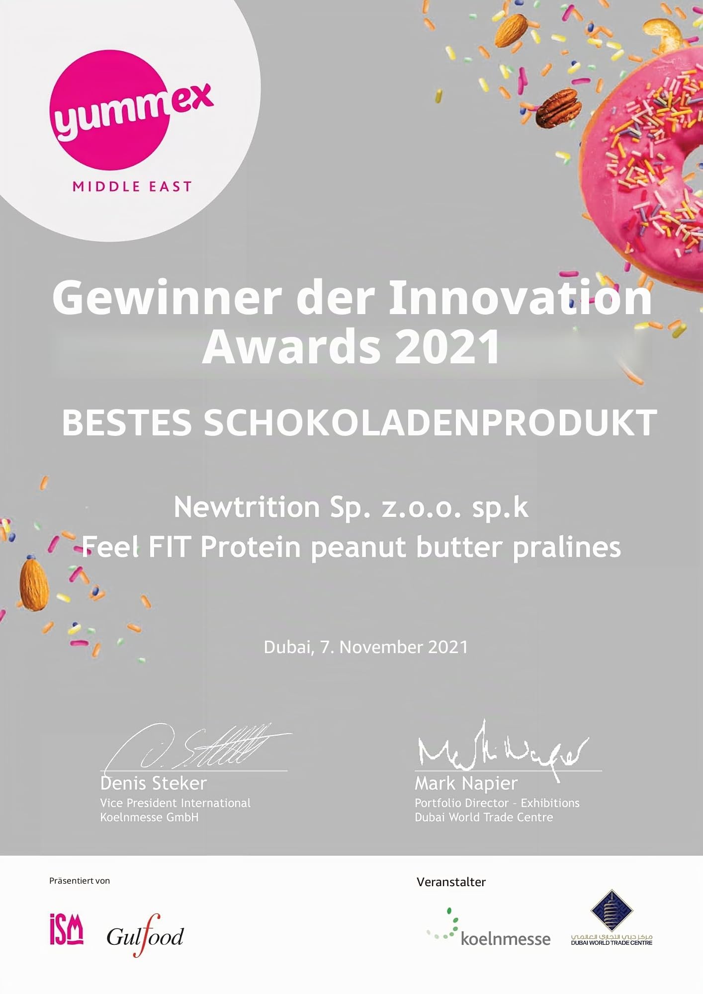 Feel FIT Protein Erdnussbutter-Pralinen in hochwertiger Milchschokolade, ohne Zuckerzusatz, 17% Eiweiß, glutenfrei, 14-er Pack (14 x 66 g)
