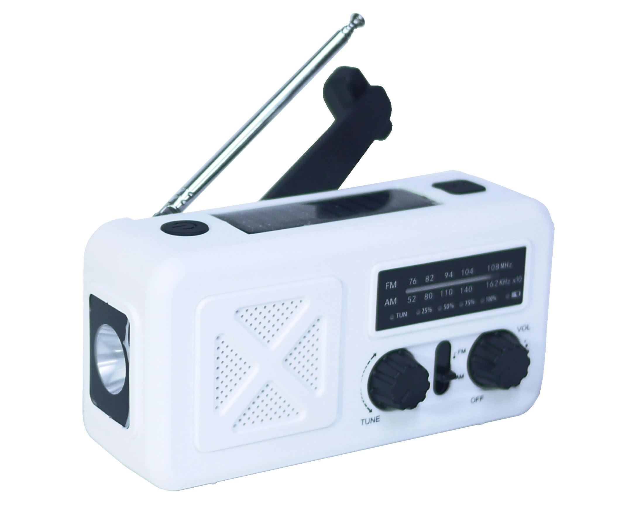 Amazon.co.jp: 【GLOBAL&LOCAL】ソーラー充電式ラジオ＆LEDライト