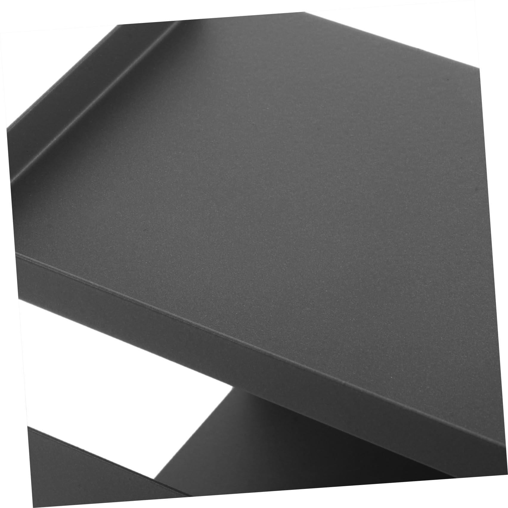 Toyvian Portarotolo Robusto da Parete di Carta Igienica in Acciaio al Carbonio con Doppio Ripiano con Spazio Extra e Funzionale per Bagno Moderno