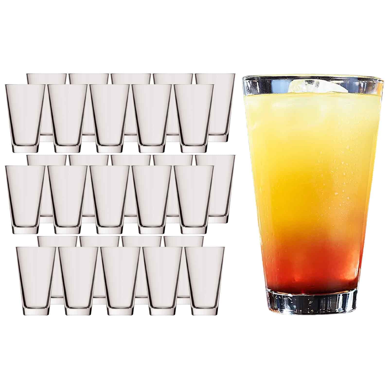 Rastal Conic Becher/Longdrinkgläser 30er Set, 330 ml, Klar | Spülmaschinenfeste Trinkgläser mit konischer Form, Ideal für Zuhause & die Gastronomie, Verstärker Glasboden, Stapelbar