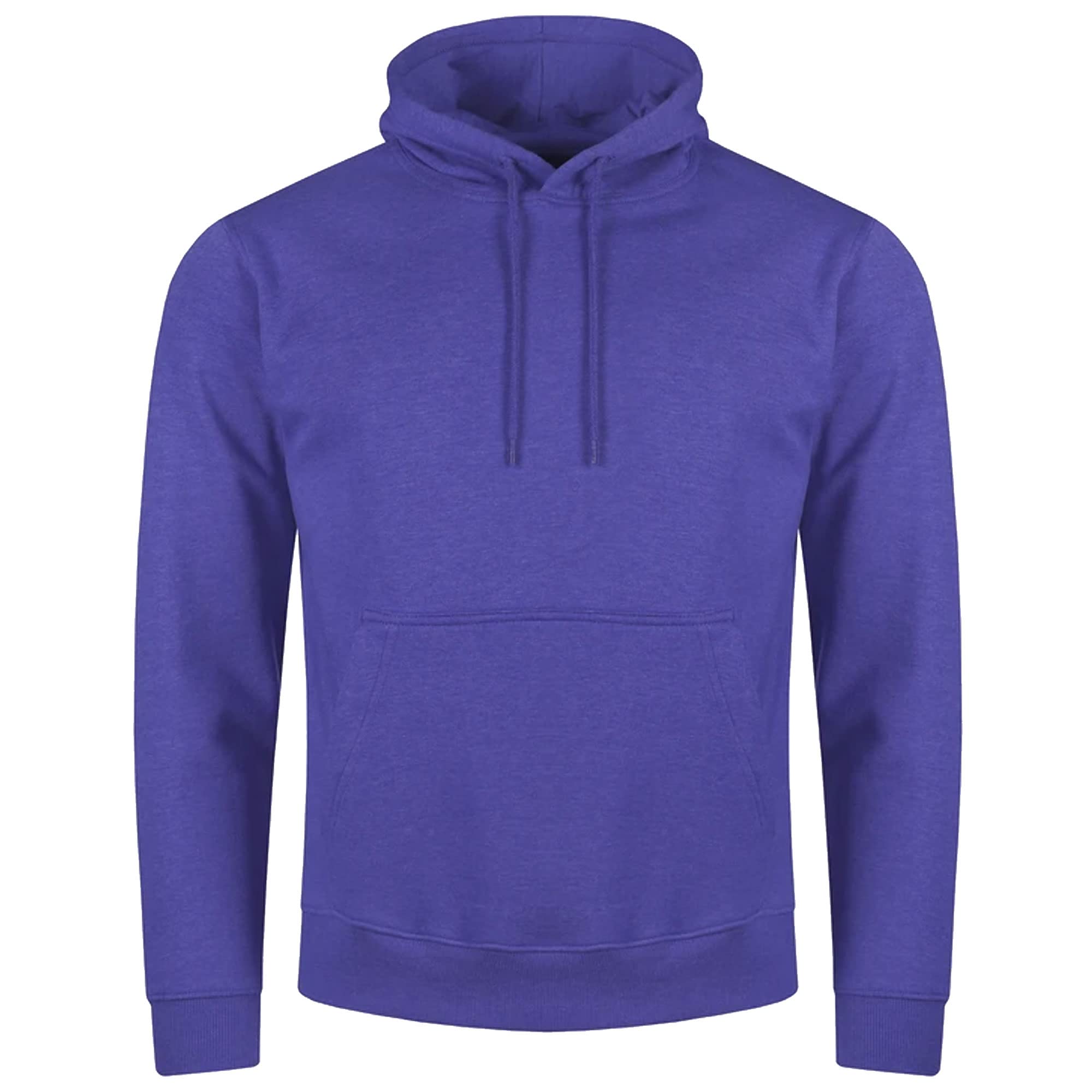 Metzuyan Men's Purple Bakaruda Pullover Long Sleeved Hoodies Cotton Rich M