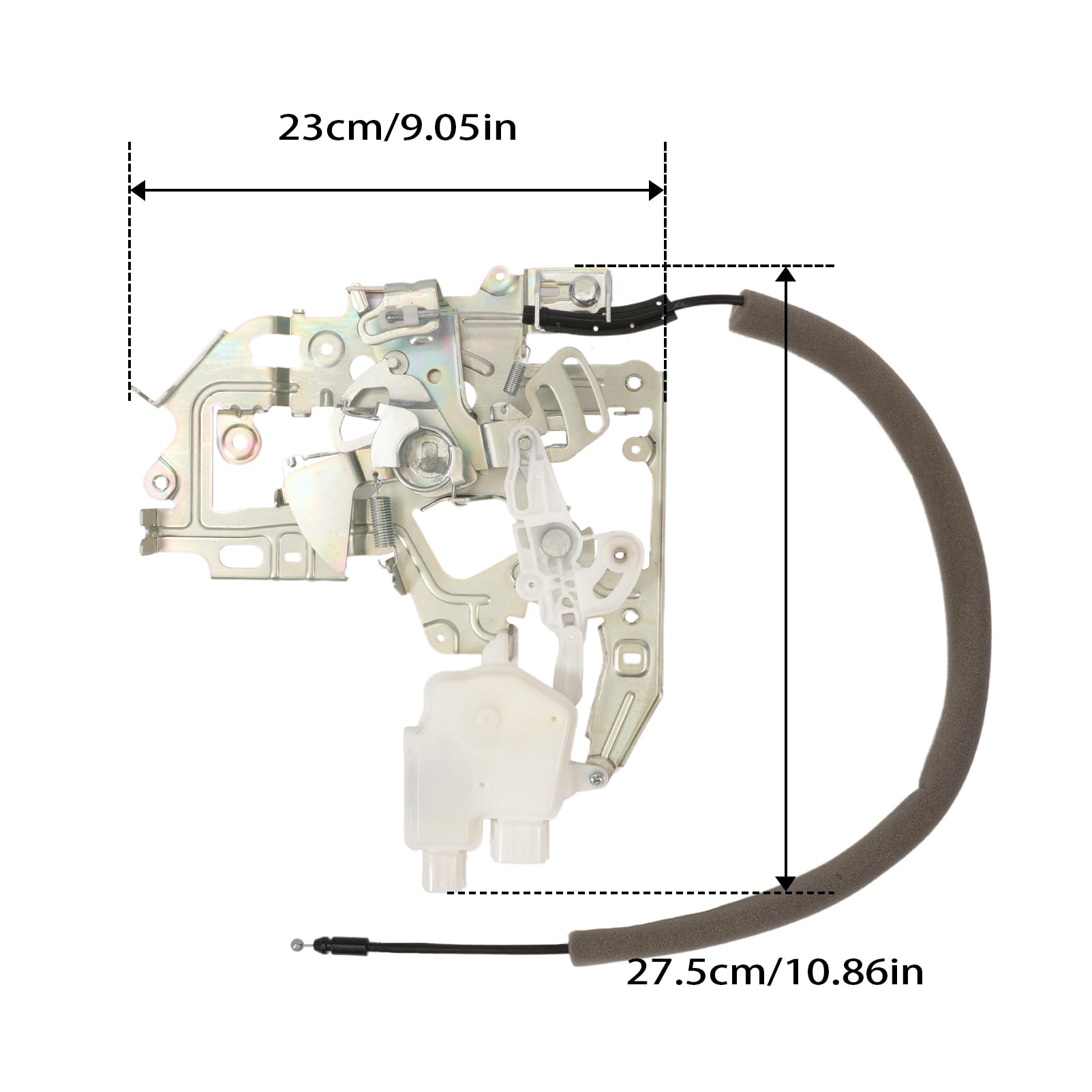 Türschlossmechanismus hinten rechts passend für Master 3 NV400 Movano B Türschloss Heckklappe mit Zentralverriegelung 906123257R 9050200Q0K