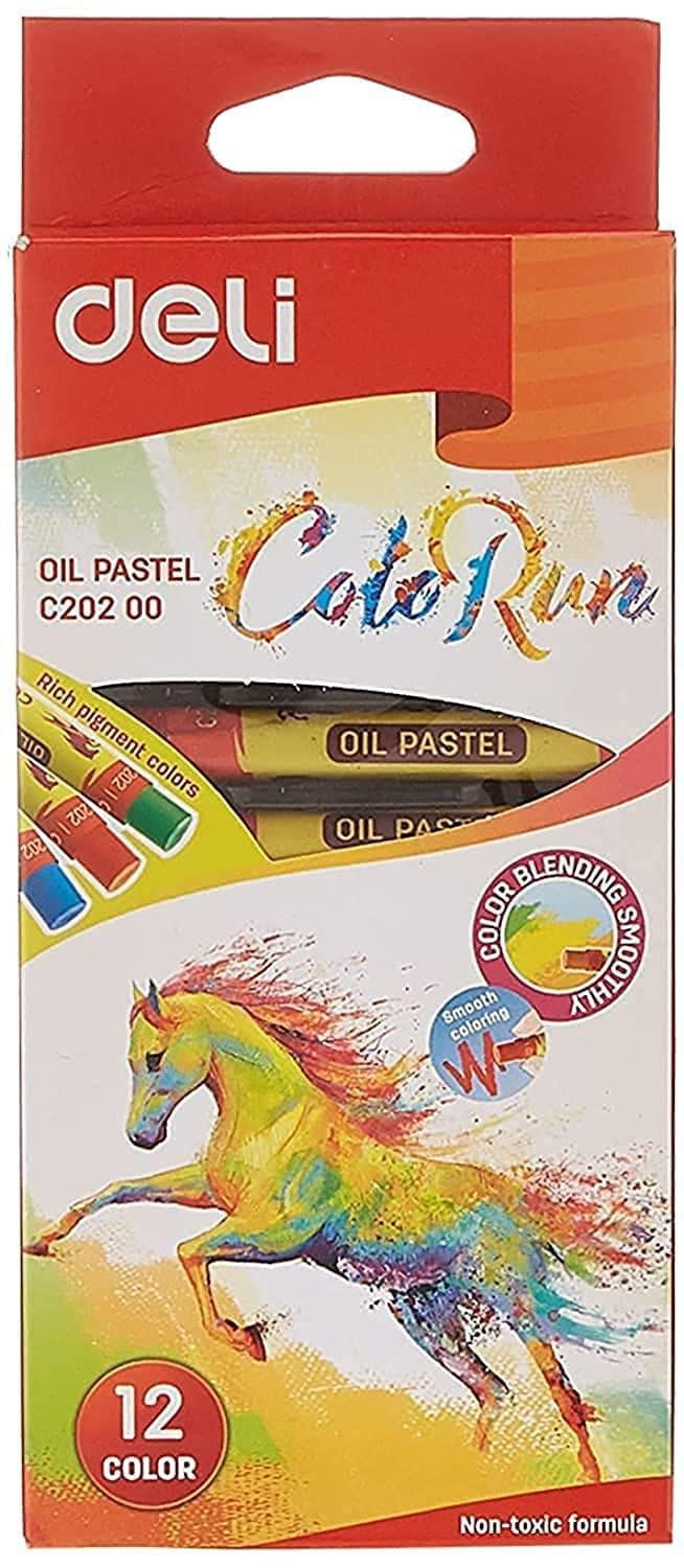 Deli ec20200 oil pastel color for great blending