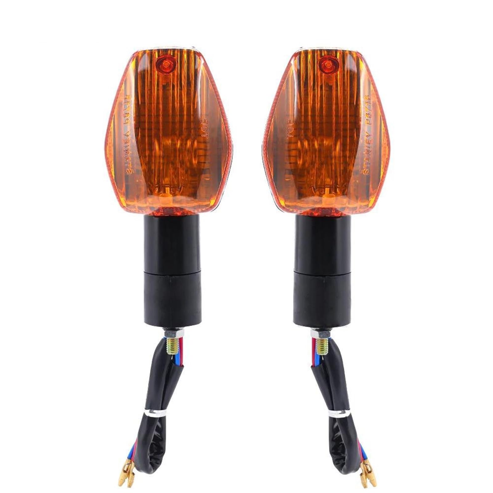 Clignotants Clignotants De Moto, Lampe Clignotante pour H&Onda CB600F CB600S pour Hornet 600/599 CB900F pour Hornet 900/919(Ambre)