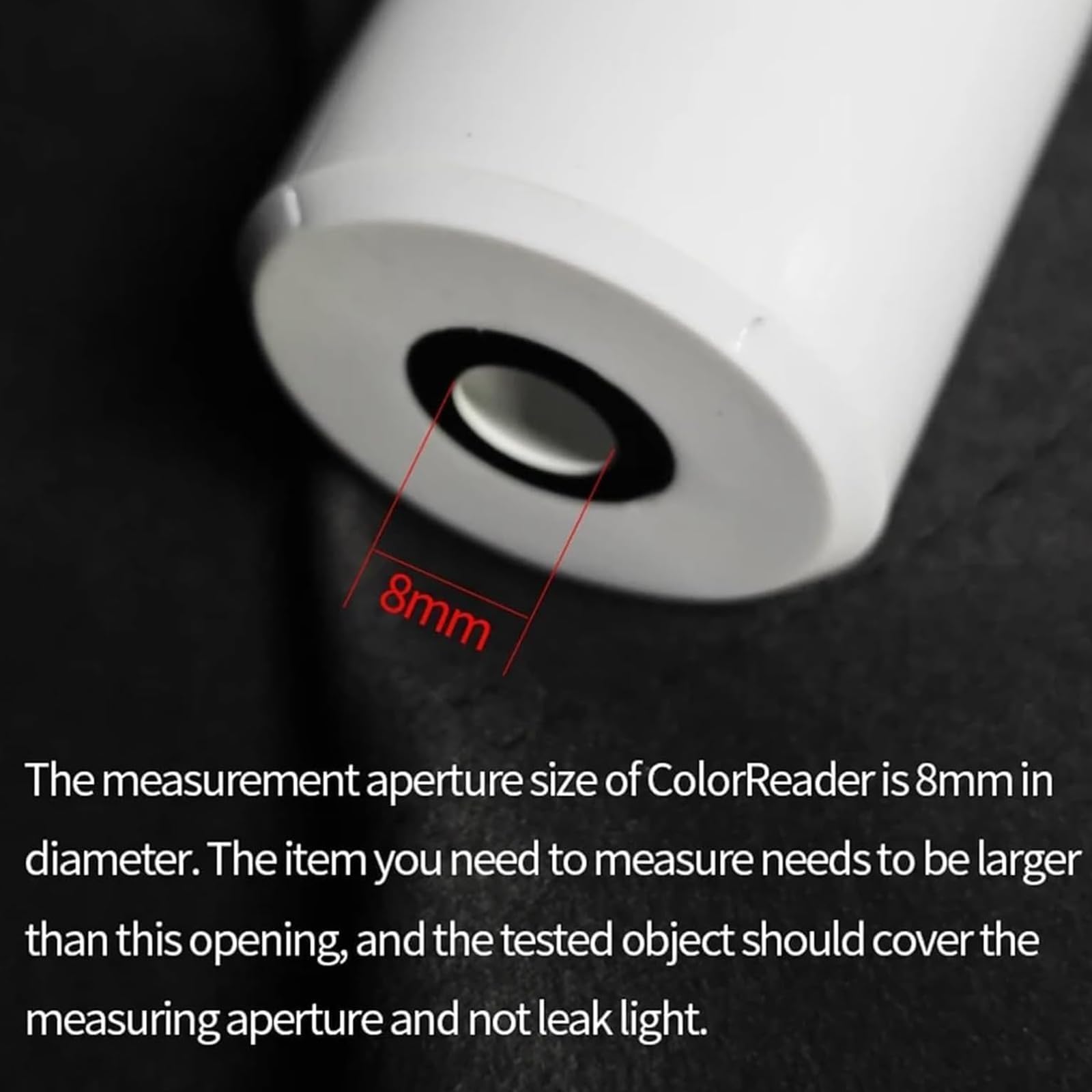 GZPKJ Colorimetro Digitale Preciso, Spettrofotometro Portatile Portatile, Visualizzazione Efficiente dei Dati, con Schermo di Visualizzazione, Apertura di Prova da 8 Mm,per Calibrazione del Monitor