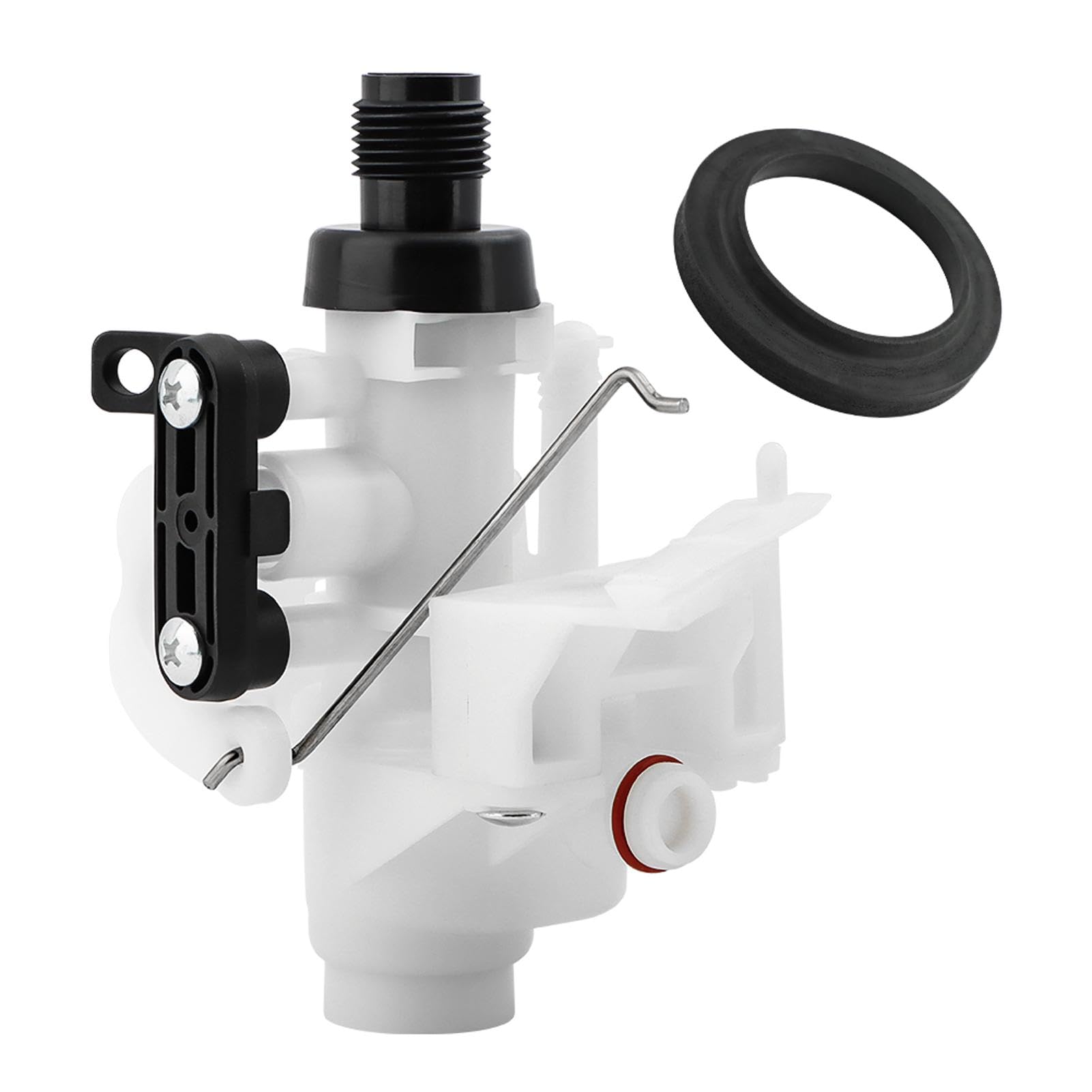Ranjaner 31705 RV Toilet Water Valve Kit, RV Toilet Parts Replacement Compatible with Aqua-Magic V High and Low Models, Leak-Resistant High-Performance RV Toilet Water Valve Module Assembly