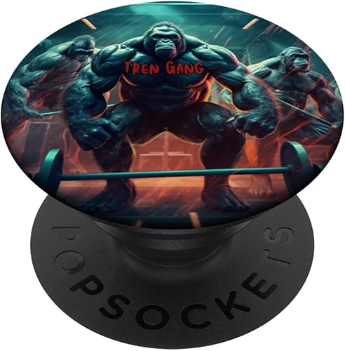Tren Gang gym life PopSockets Swappable PopGrip
