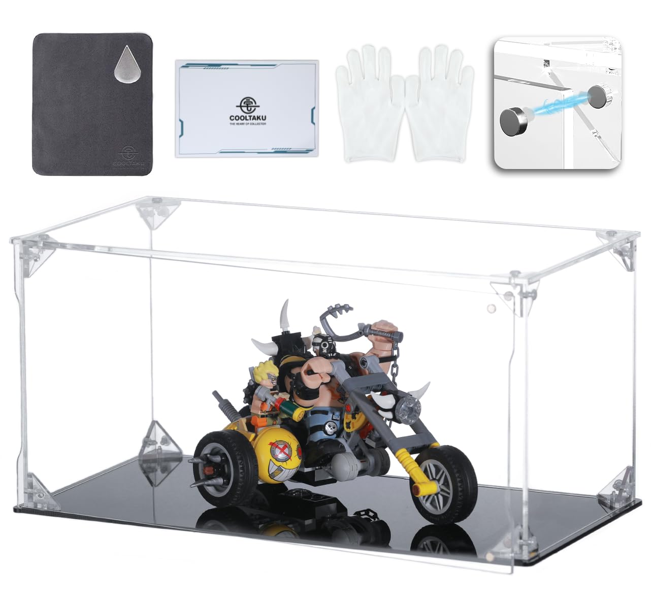 Amazon.co.jp: COOLTAKU フィギュアケース UVカット アクリル