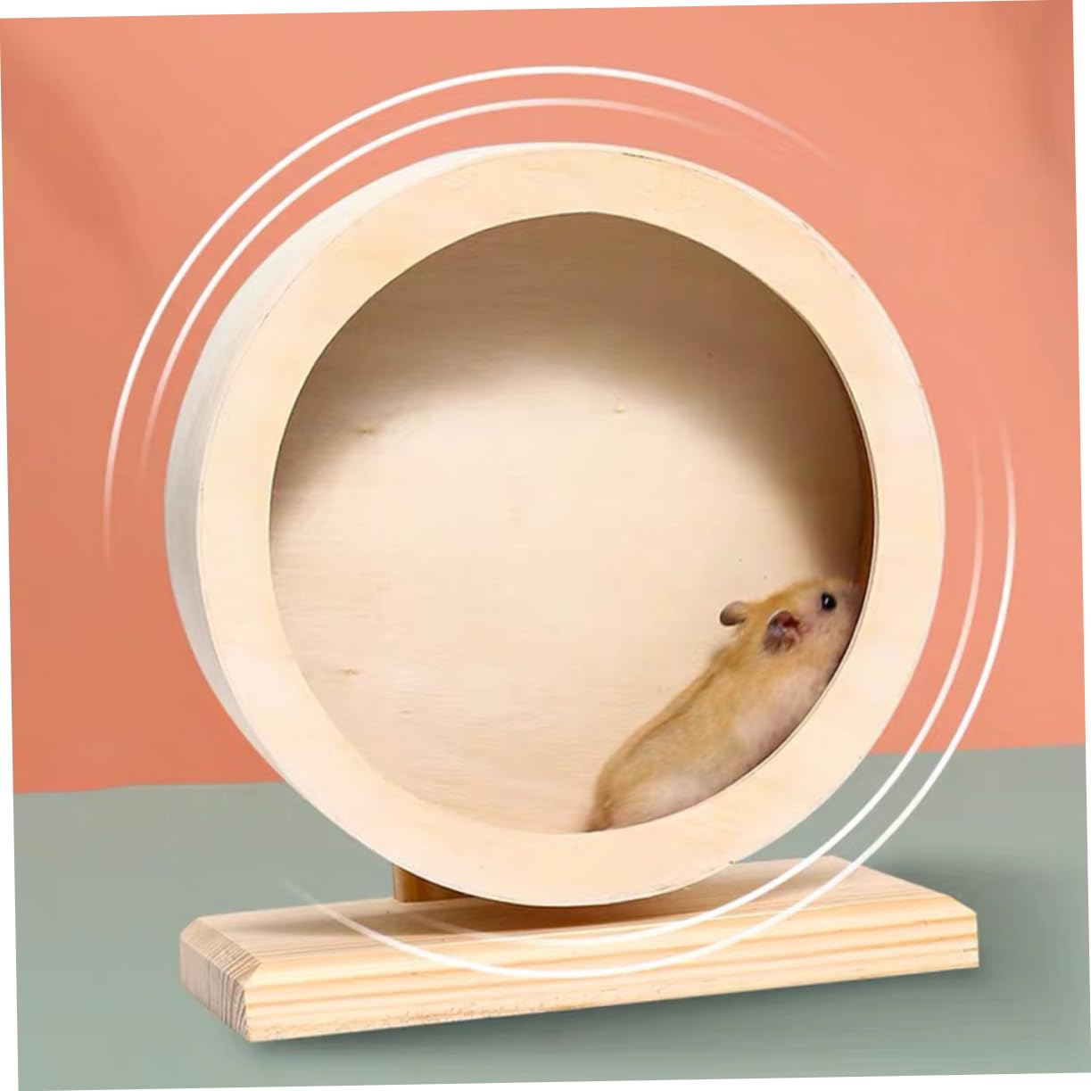 BESPORTBLE Rueda De Ejercicio Silenciosa para Hámsters y Roedores Juguete De Entrenamiento para Mascotas para Mantener Hámsters Chinchillas y Cobayas y Fácil De Usar