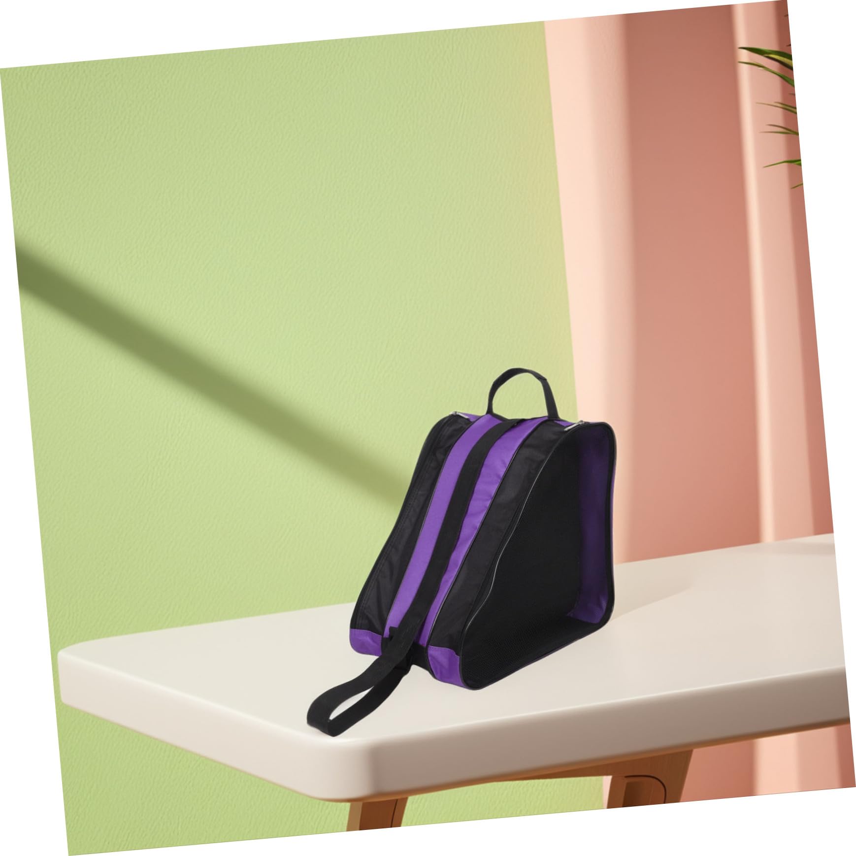 Rollschuhtasche Design Oxford aus Leicht 2 mit Gewebe Stück Mehrfachfach für Rollschuhe und Schuhe für Outdoor Transport