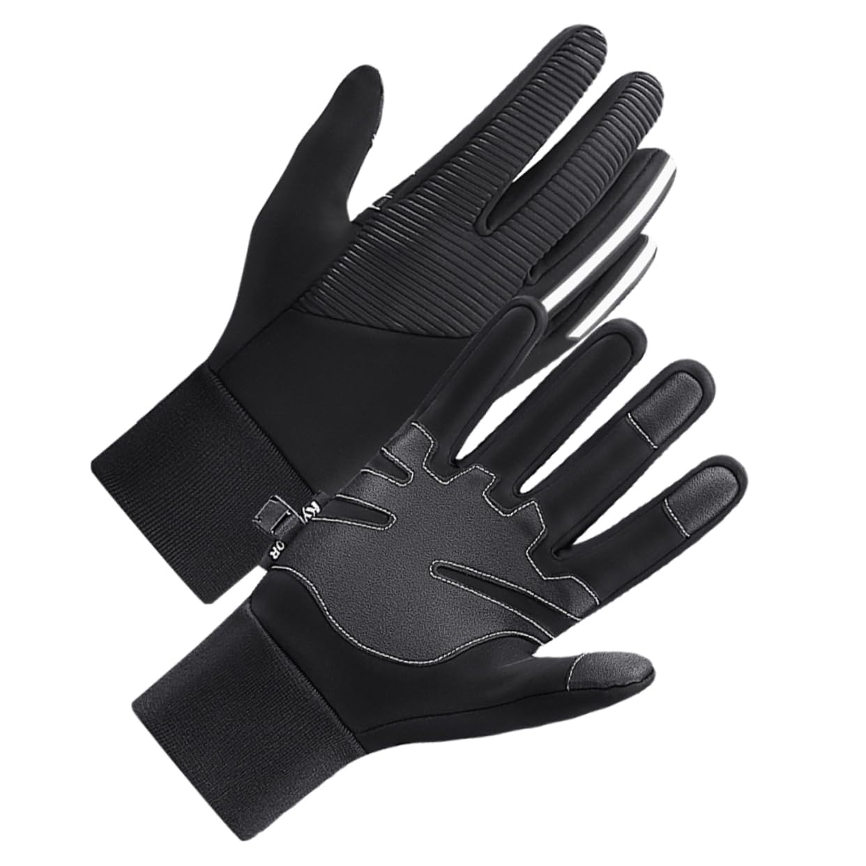 BELLIFFY Protective Bike Gloves Windproof and Waterproof Gloves Touch-Screen Hand Warming Comfortable