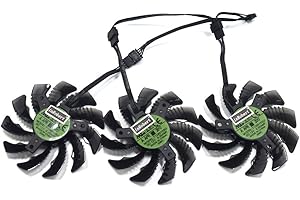 inRobert 78MM T128010SU P104-100 Mining Video Card Cooling Fan For Gigabyte GTX 1060 G1