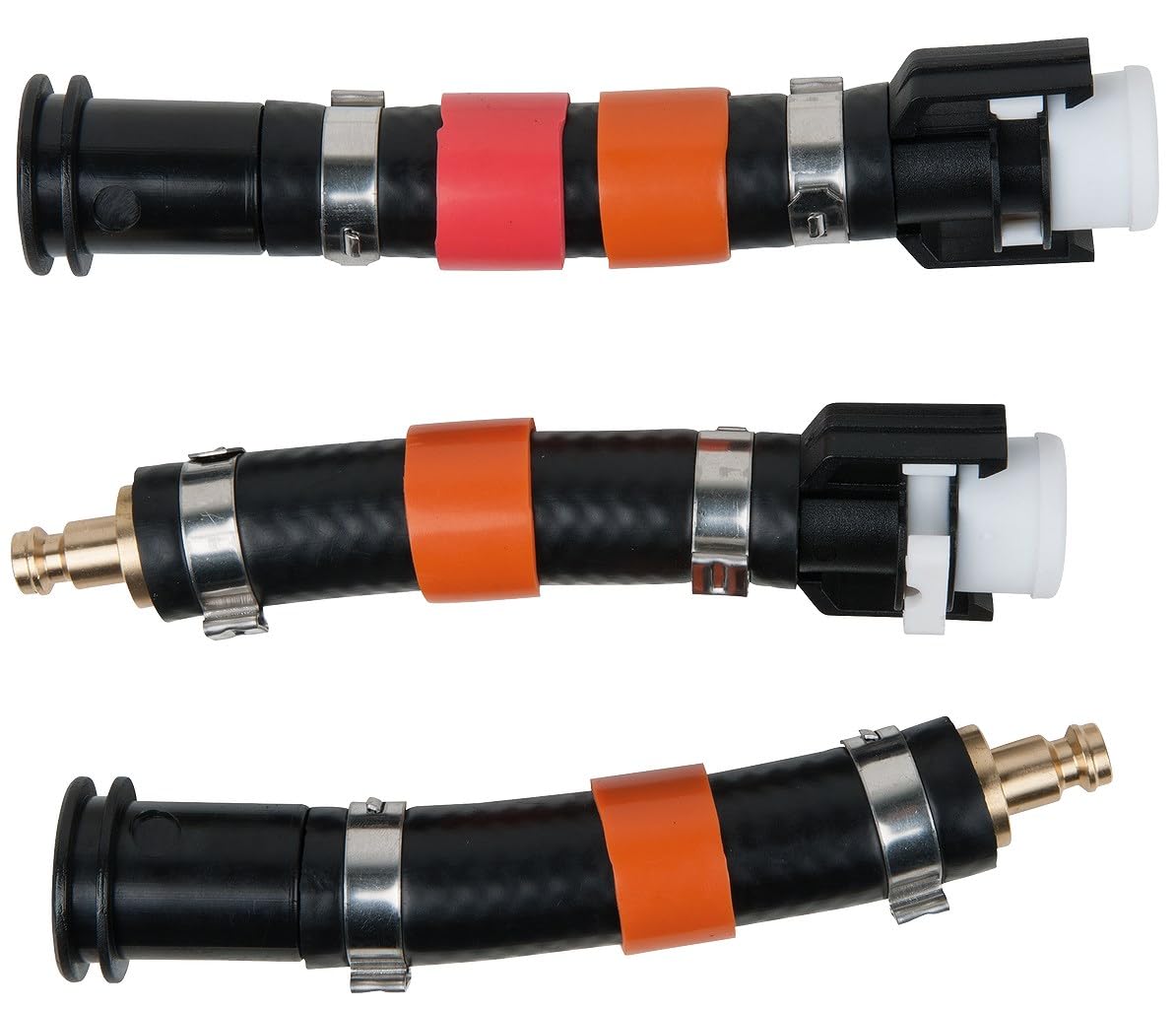 KS Tools 150.1874 Juego de adaptadores 3 pzs NG12 Typ 246 (naranja)