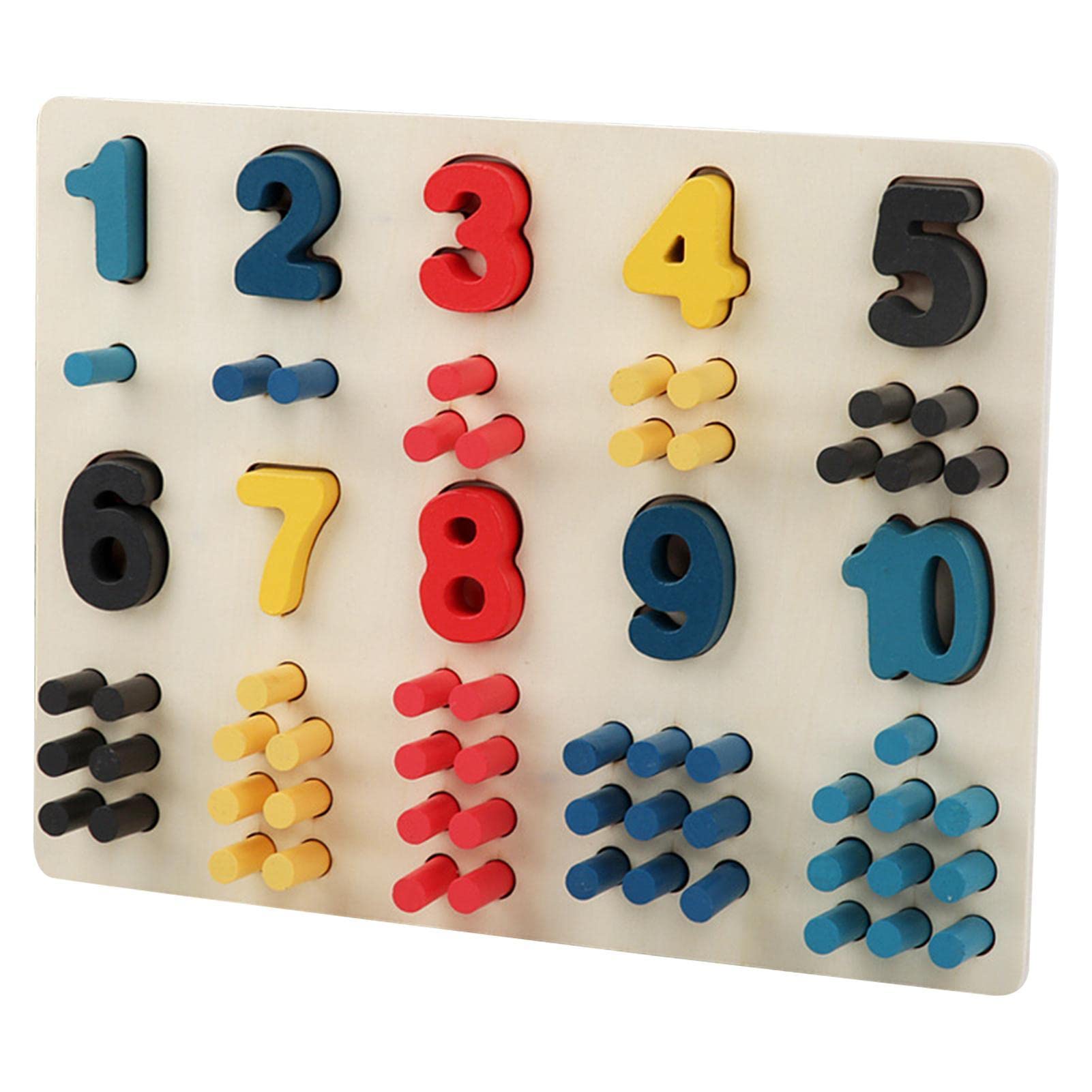 Buy Counting Peg Board,Wooden Peg Board Toys Montessori Math Block