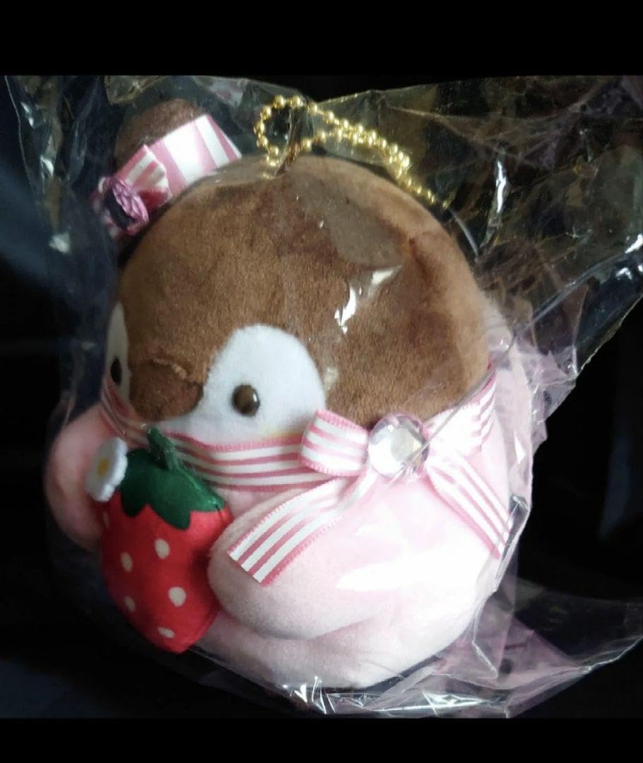 コウペンちゃん　いちごミルクだーいすき ぬいぐるみ　マスコットとアクリルスタンド 新品】コウペンちゃん いちごミルクだ～いすき！な手のひら