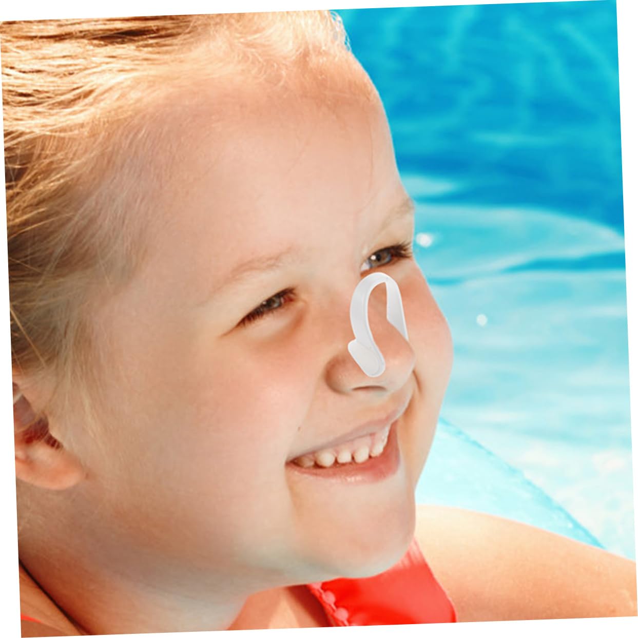 BESPORTBLE 30 Kartons Schwimmender Nasenclip Unsichtbare Nasenstöpsel Nasenzange Nasenhalter Zum Schwimmen Professionelle Stecker Nasenclips Weiß Spielzeug Silikon Anti-erstickungswasser