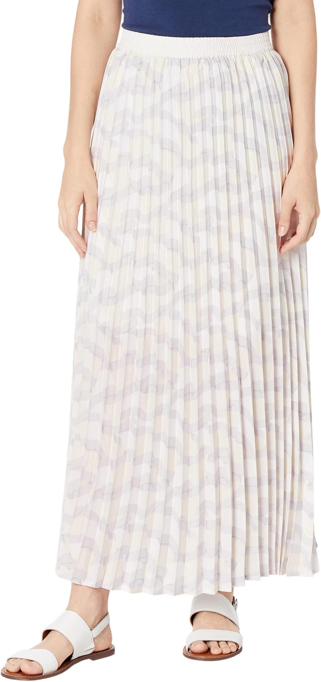 Tommy Hilfiger Women's Adaptive Chiffon Pleated Skirt