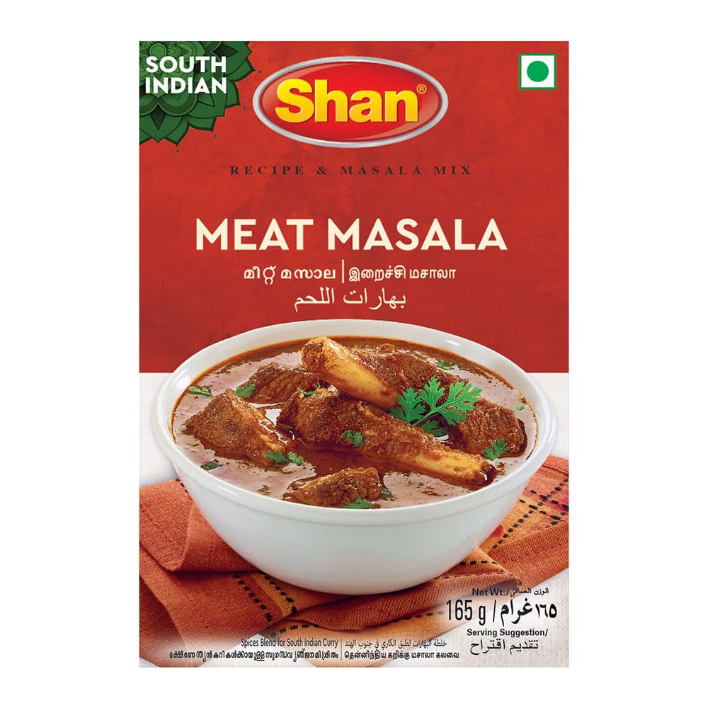 Shan South Indian Meat Recipe & Masala Mix 165g