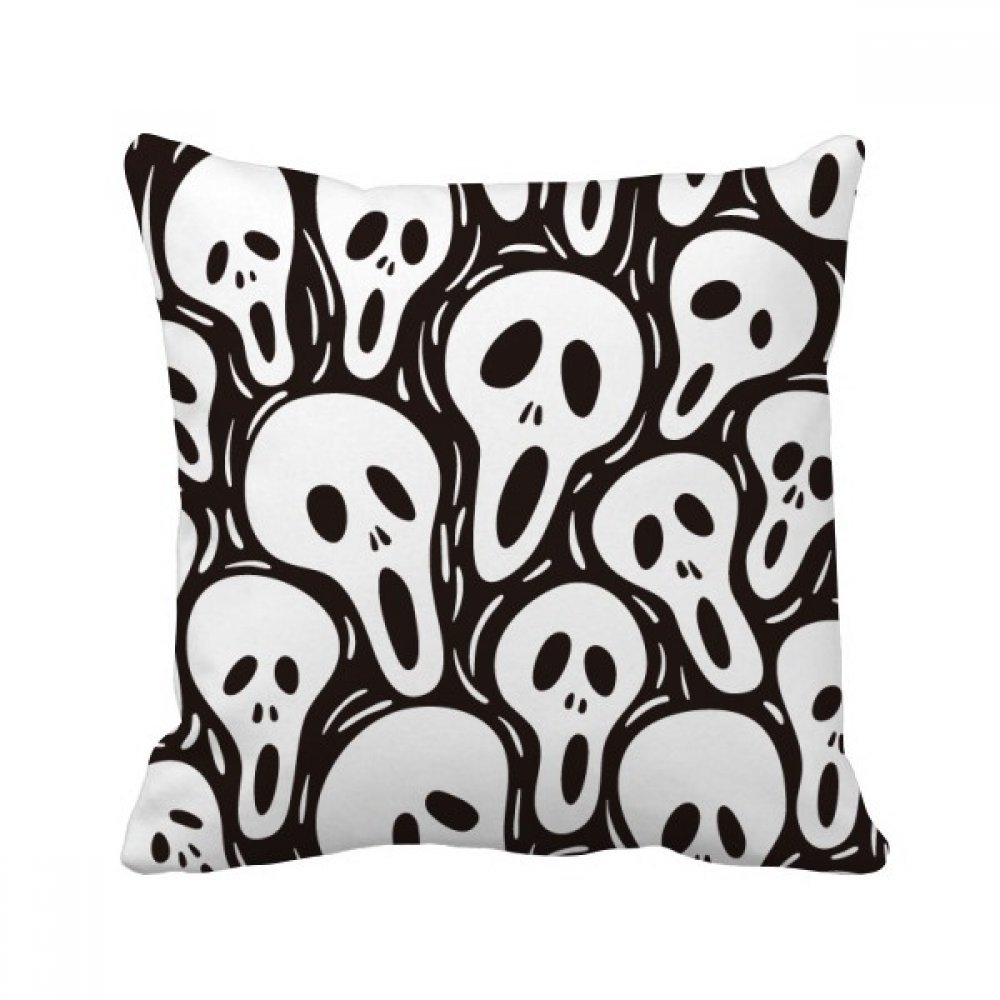 Coussin de citrouille d'Halloween 40x40cm pour raviver un canapé terne
