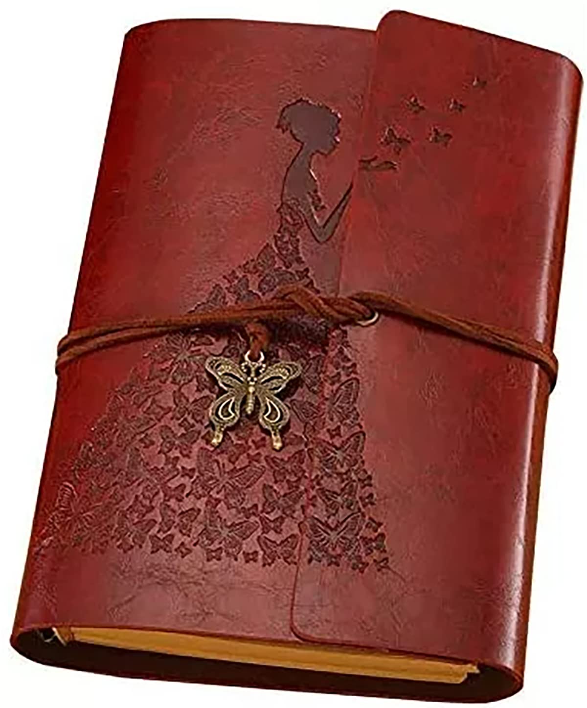 Travelers Vintage literature PU A6 Leather Note Book (7in)