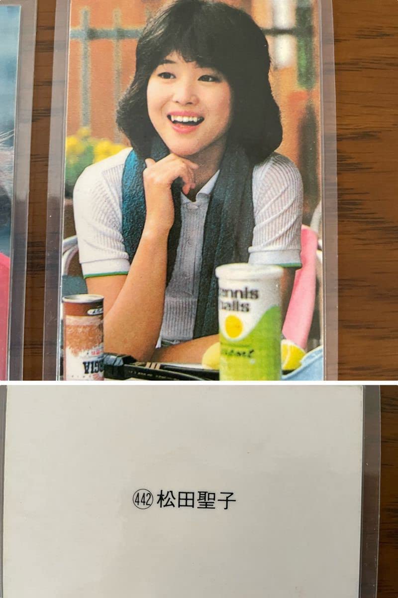 Amazon.co.jp: 松田聖子 ×5枚 藤谷美和子×1枚 ラミネートカード