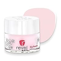 Vista 21 de Polvo de inmersión de uñas Revel Nail - Polvo de inmersión transparente y francés, polvo de uñas de inmersión resistente a las astillas con vitamina