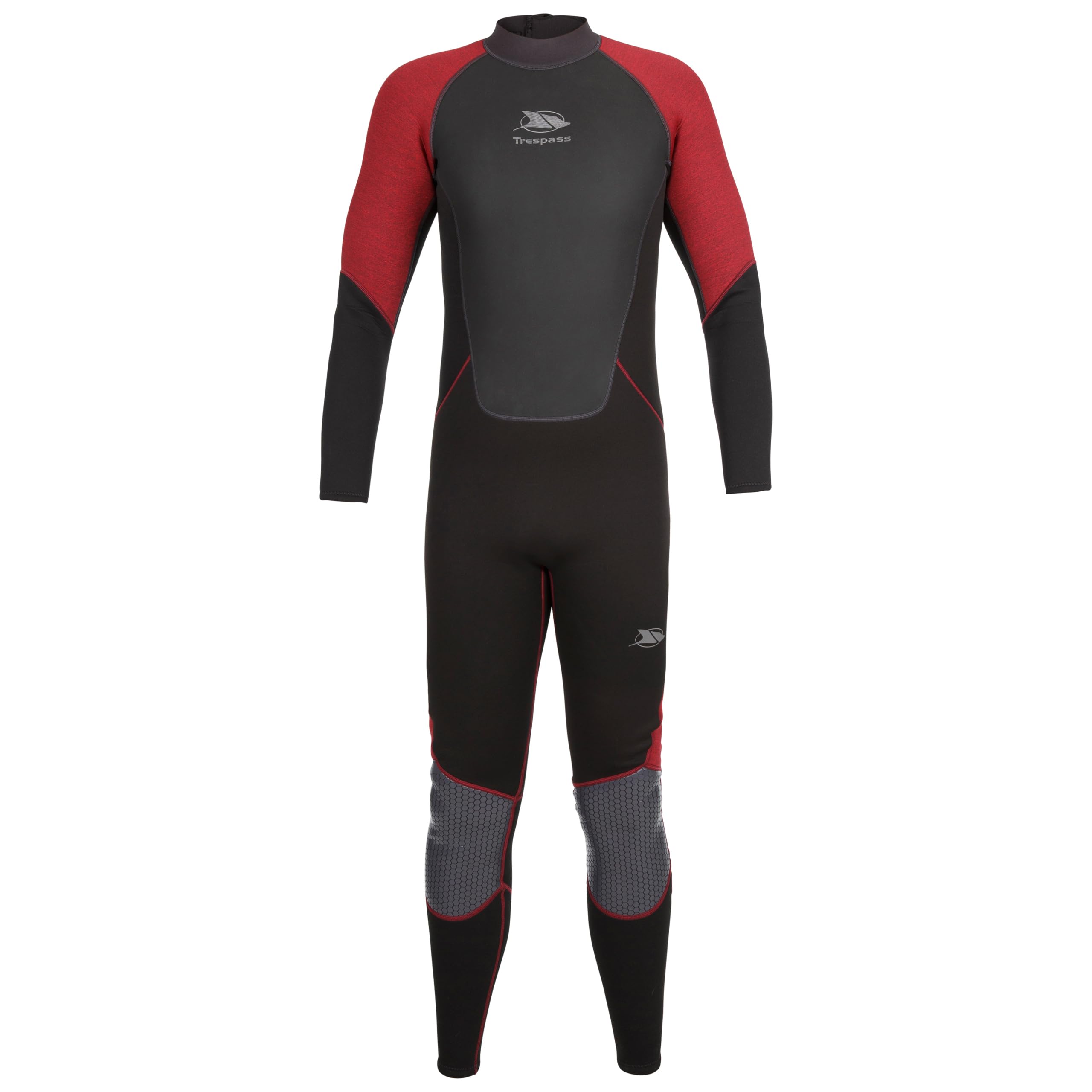 Trespass Traje de Neopreno para Hombre, Longitud Completa, 3 mm, Cierre Trasero, Nitrox