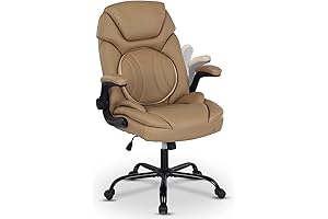 Ergonomic Wide Office Chair for Cross-Legged Comfort