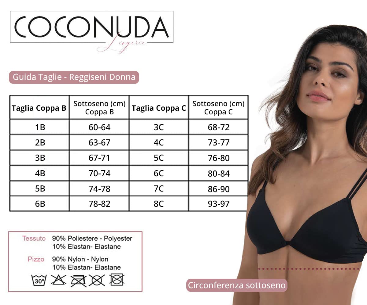 Confezione 3 Reggiseni Donna in Pizzo – Scegli Il Tuo Reggiseno Push Up Imbottito, Balconcino o con Ferretto