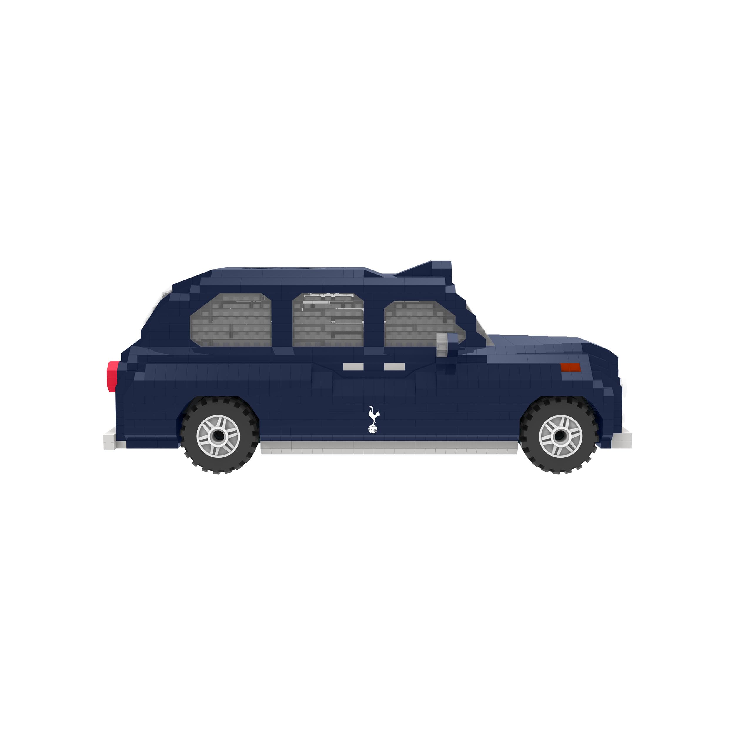 FOCO Officially Licensed Tottenham Hotspur BRXLZ Taxi Cab 3D Bricks Construction Toy Model - Image 2