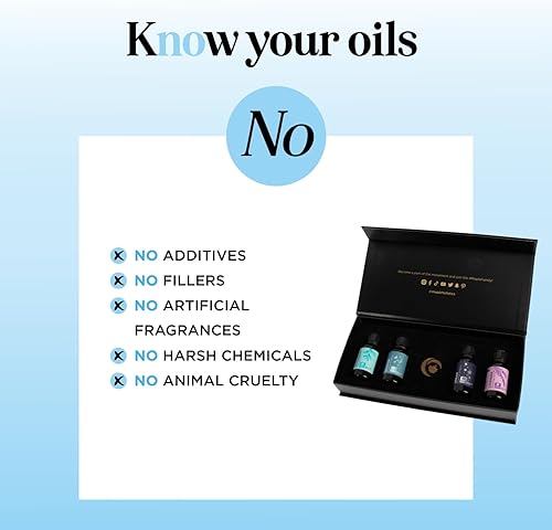 Miniatura 4 de Juego de aceites esenciales de aromaterapia de alta calidad, aceites esenciales extra grandes 100% puros para difusores, juego de regalo de