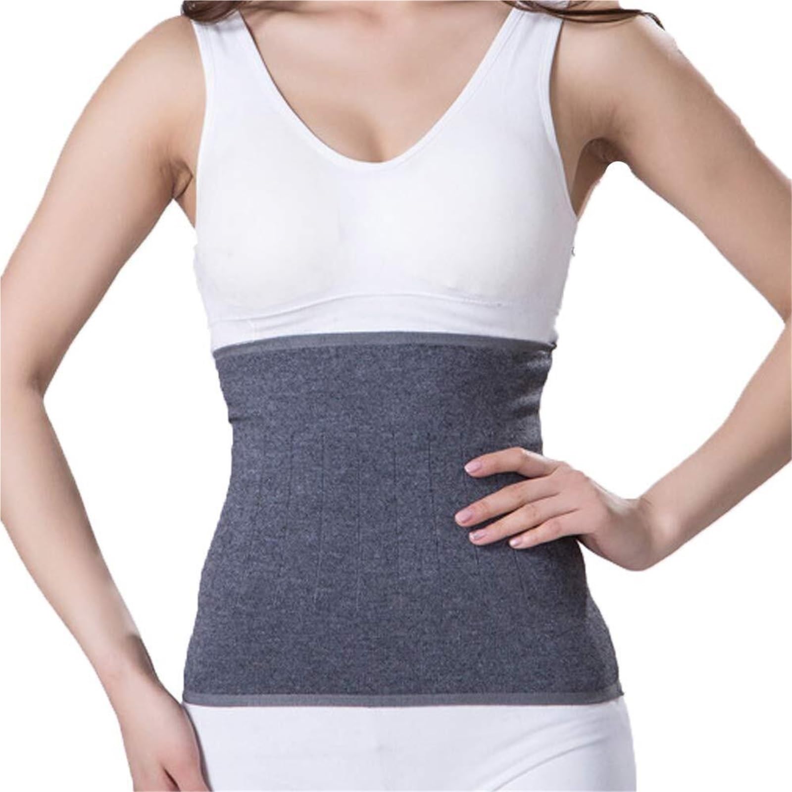 Ceinture Lombaire Réglables Ceinture de Taille Chaude for Hommes et Femmes, Ceinture Compression tricotée Respirante Travail Universel(G)