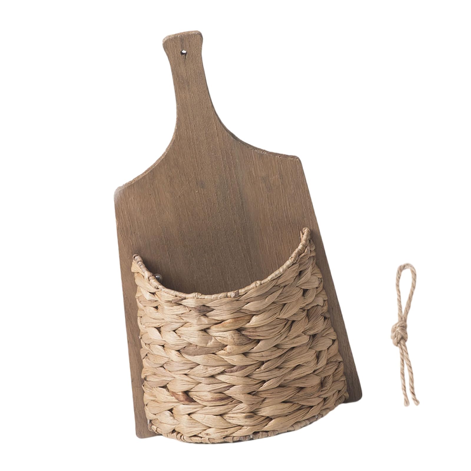 Hsioluted Hanging Basket for Wall Decoration and Organization Wall Mounted Flower Holder Ornament Kitchen Spices Organiser Space Saving Basket