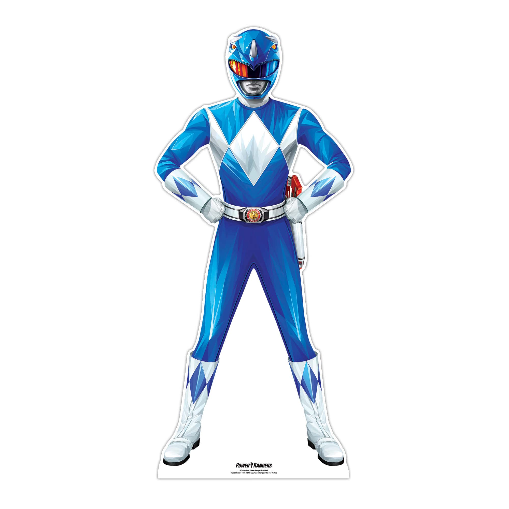 Power Ranger Blue petite découpe carton Star-Mini SC4340 déco chambre