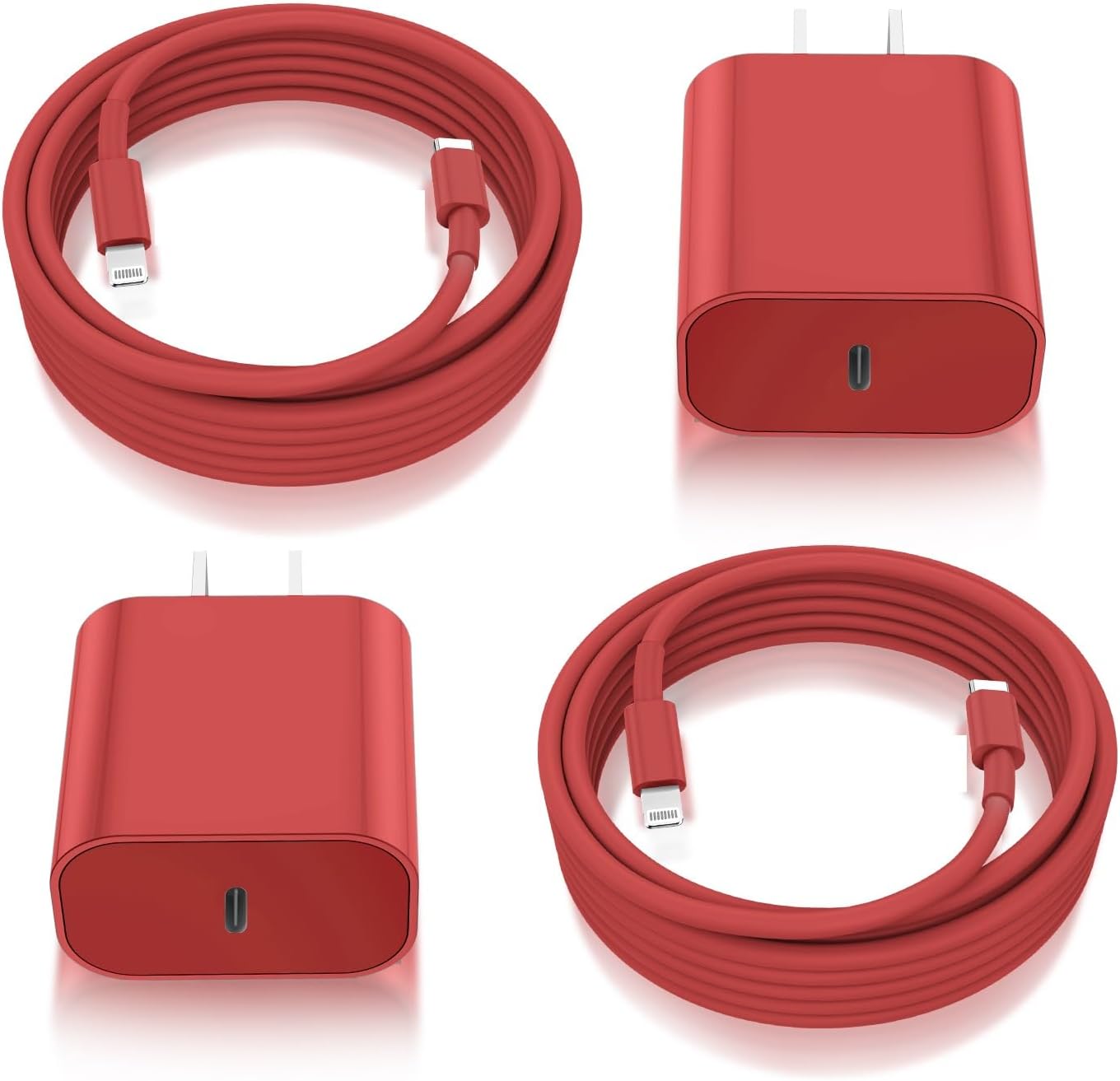 Essri iPhone Charger Fast Charging,【MFi Certified】 2Pack